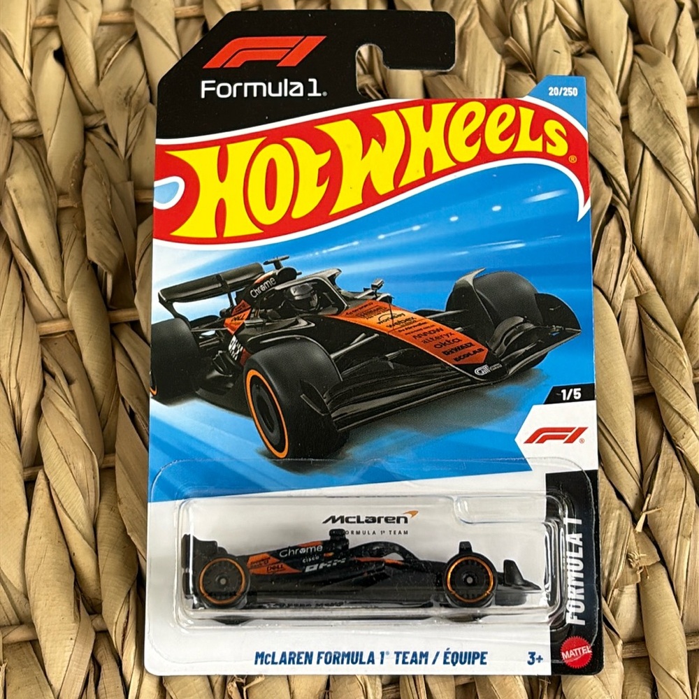 McLaren Formula 1 Team Hot Wheels McLaren F1 Race Car HotWheels Formula1 Racing